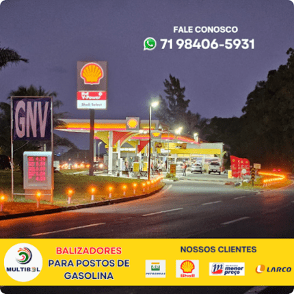 poste balizador em Salvador