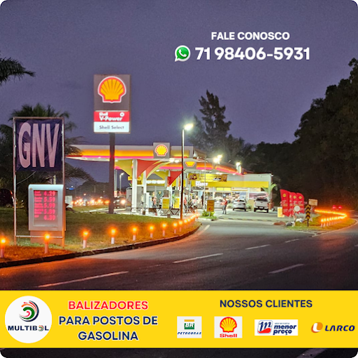 poste balizador em Salvador